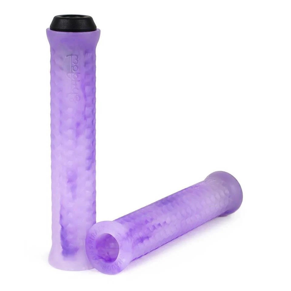 SHADOW CONSPIRACY MAYA BMX BIKE BICYCLE GRIPS + BAR ENDS SUBROSA SCI FI PURPLE