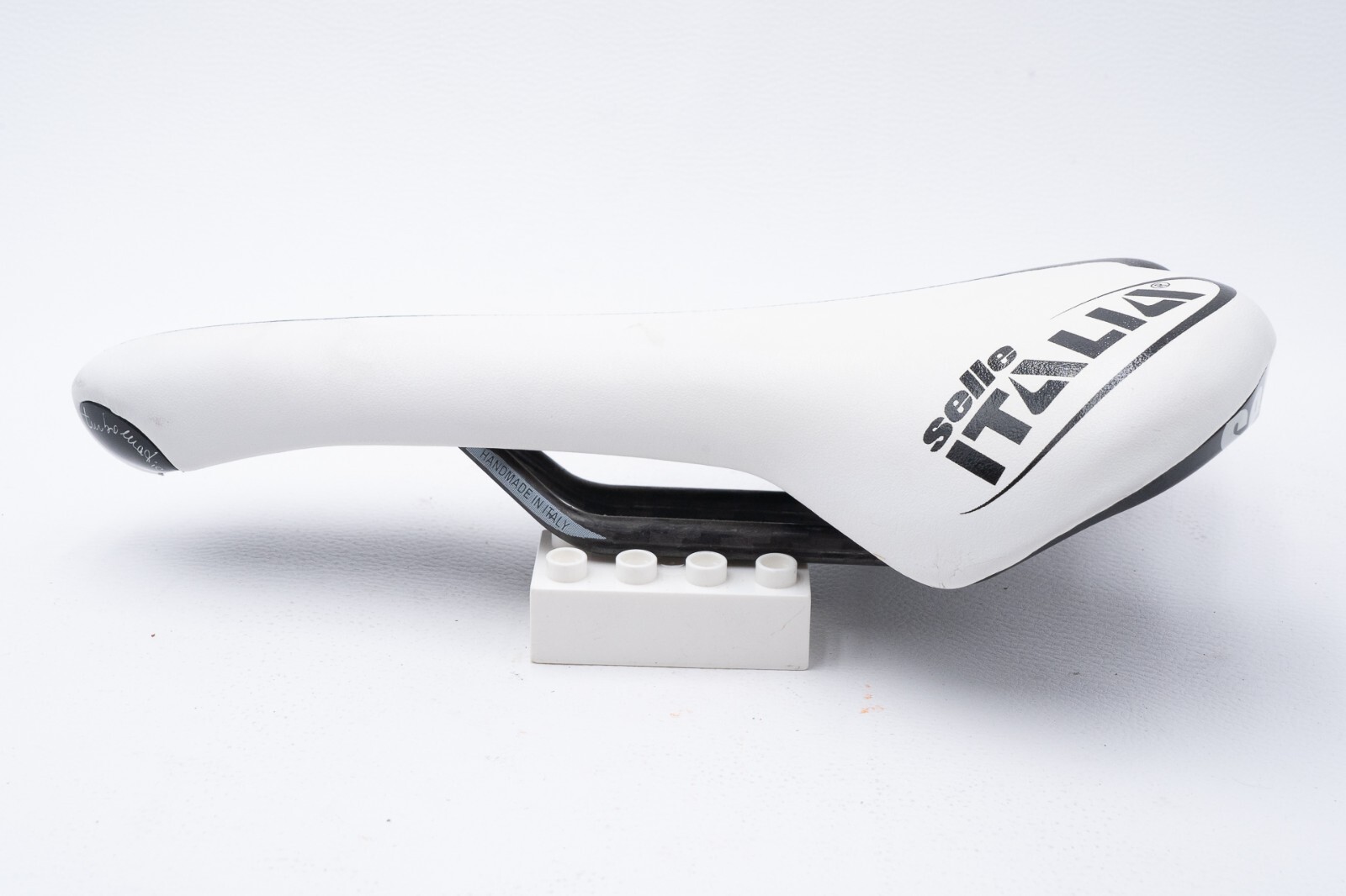 NOS SELLE ITALIA TURBOMATIC CARBON BLACK VINTAGE SADDLE SEAT RACING BIKE OLD