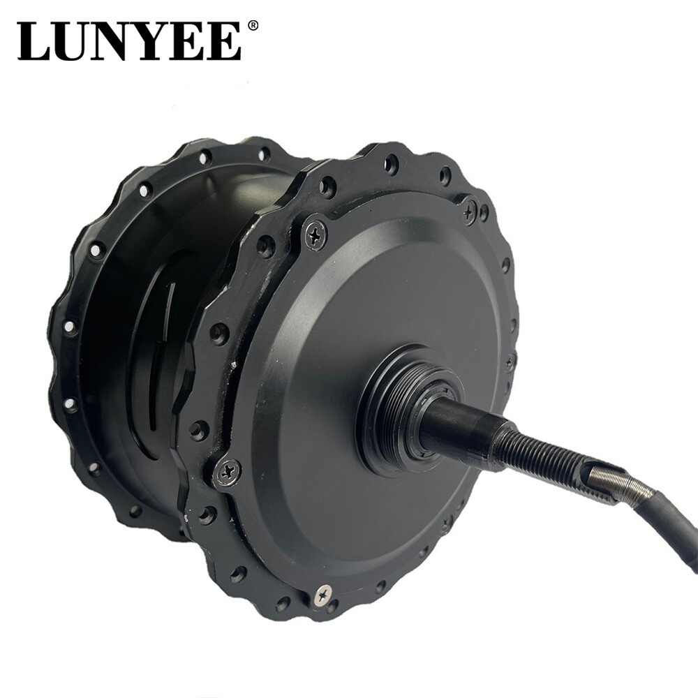 2000W Motor High Power Brushless Geared Electric Bicycle Snowmobile Hub Motor