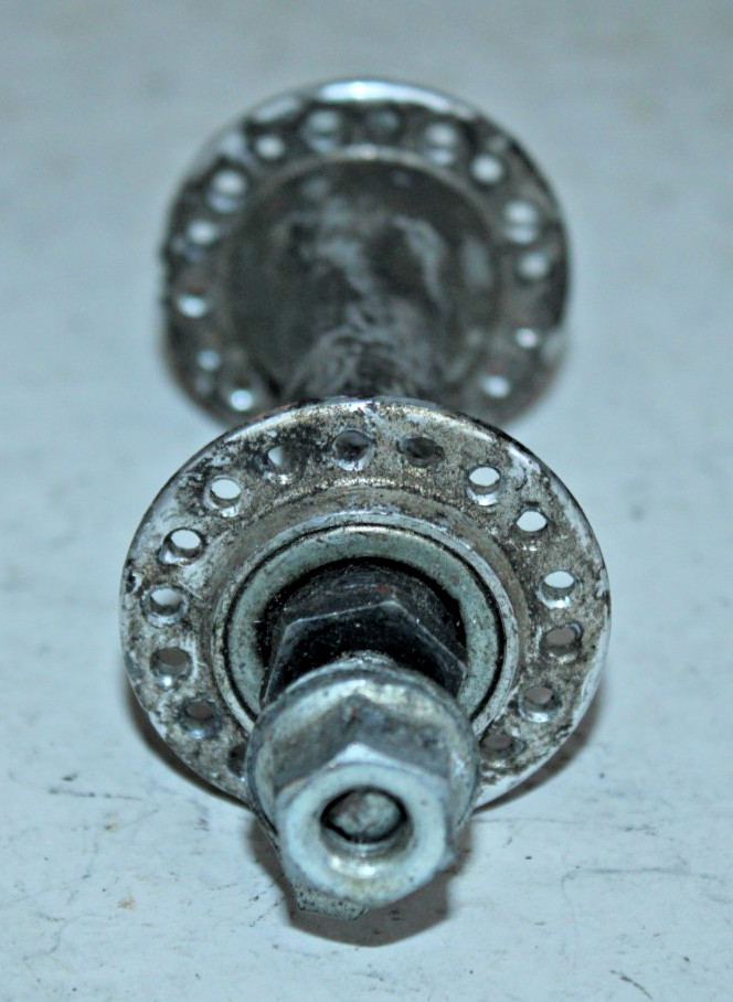 Vintage Maillard Front Road Bike Hub Silver 95mm 36H Bolt-On Cafe Commuter VTG ~
