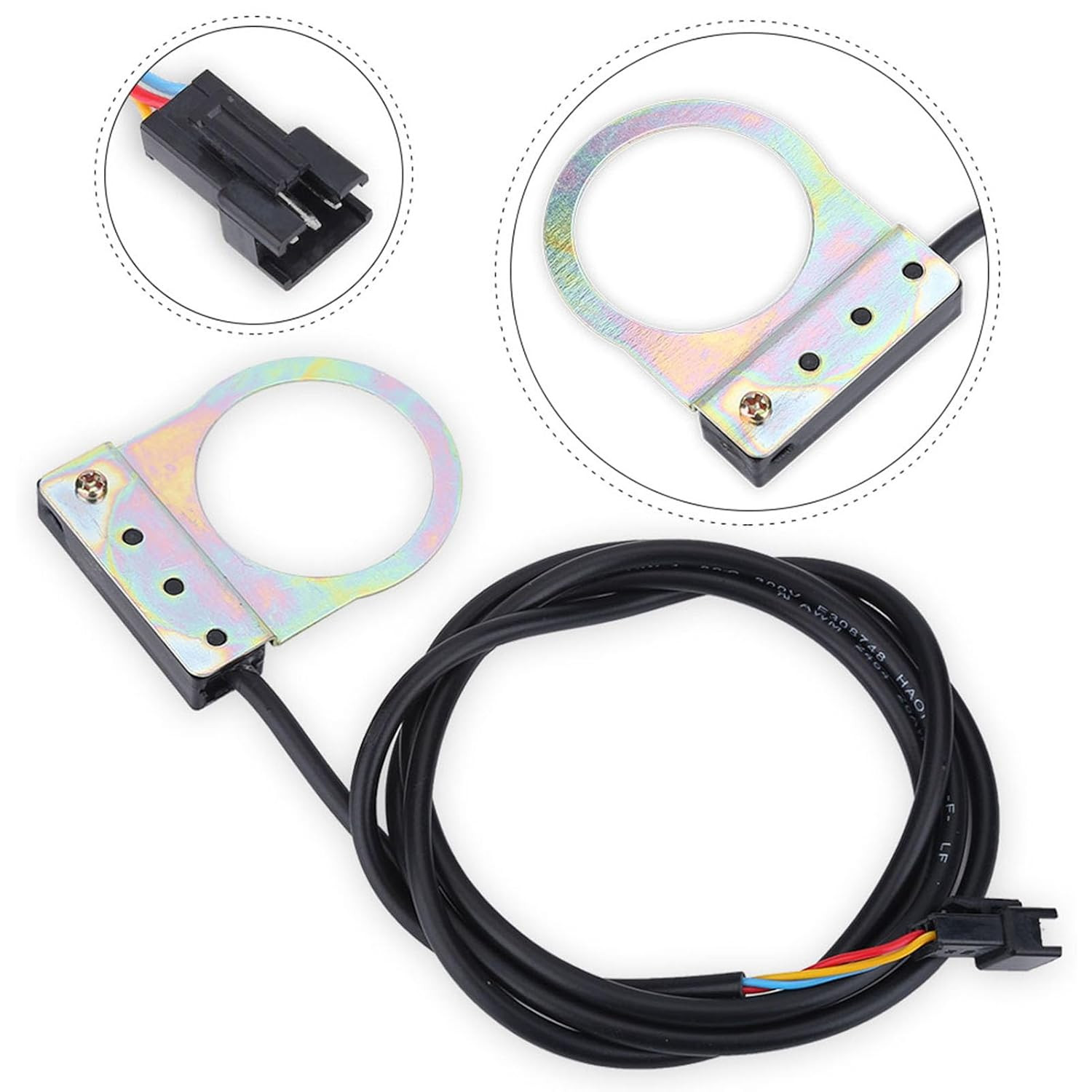 Pedal Assist Sensor, 12 Magnets E-Bike PAS System Assistant Sensor for Electric