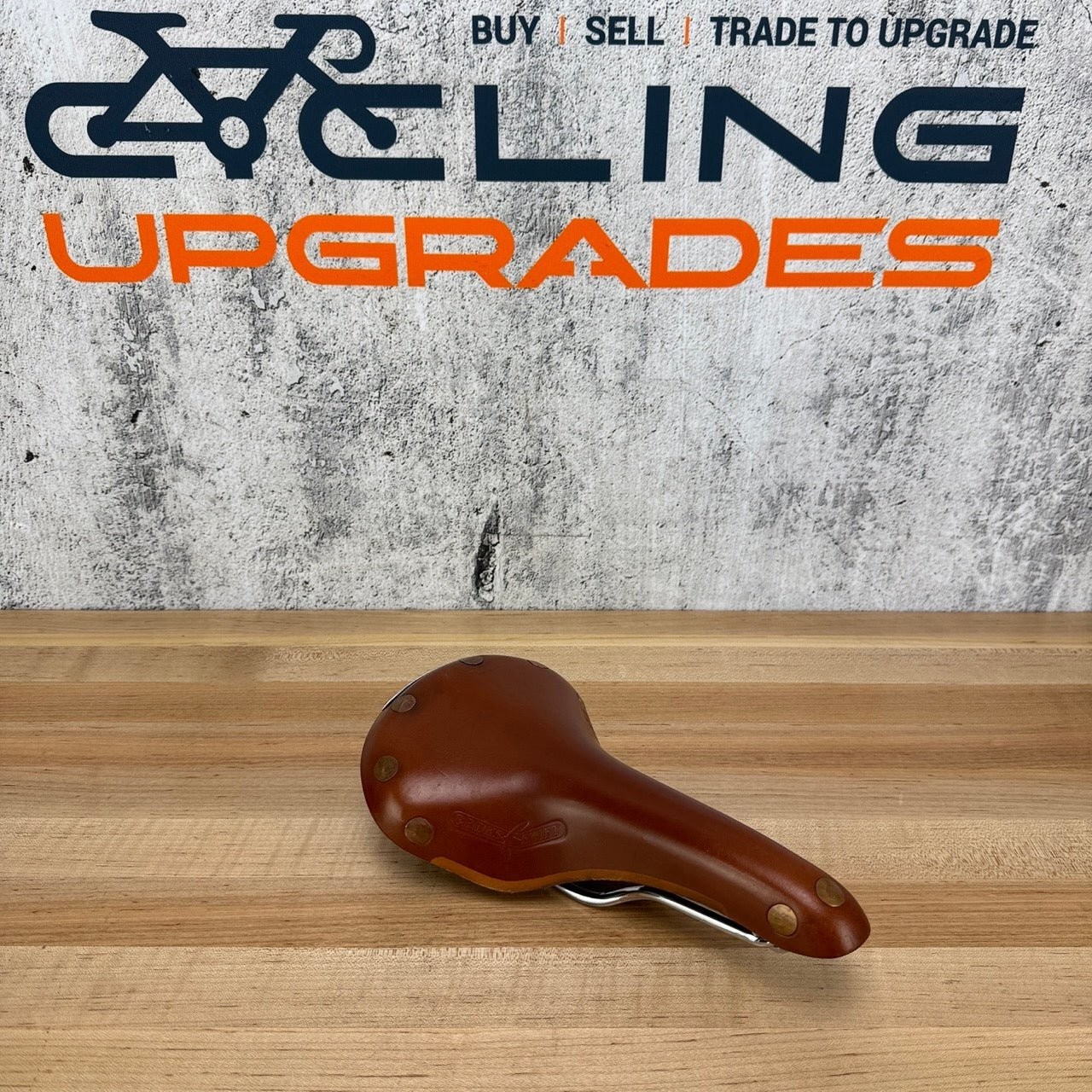 New! Brooks Swift Honey 7x7mm Steel Rails 153mm Bike Saddle MSRP $220