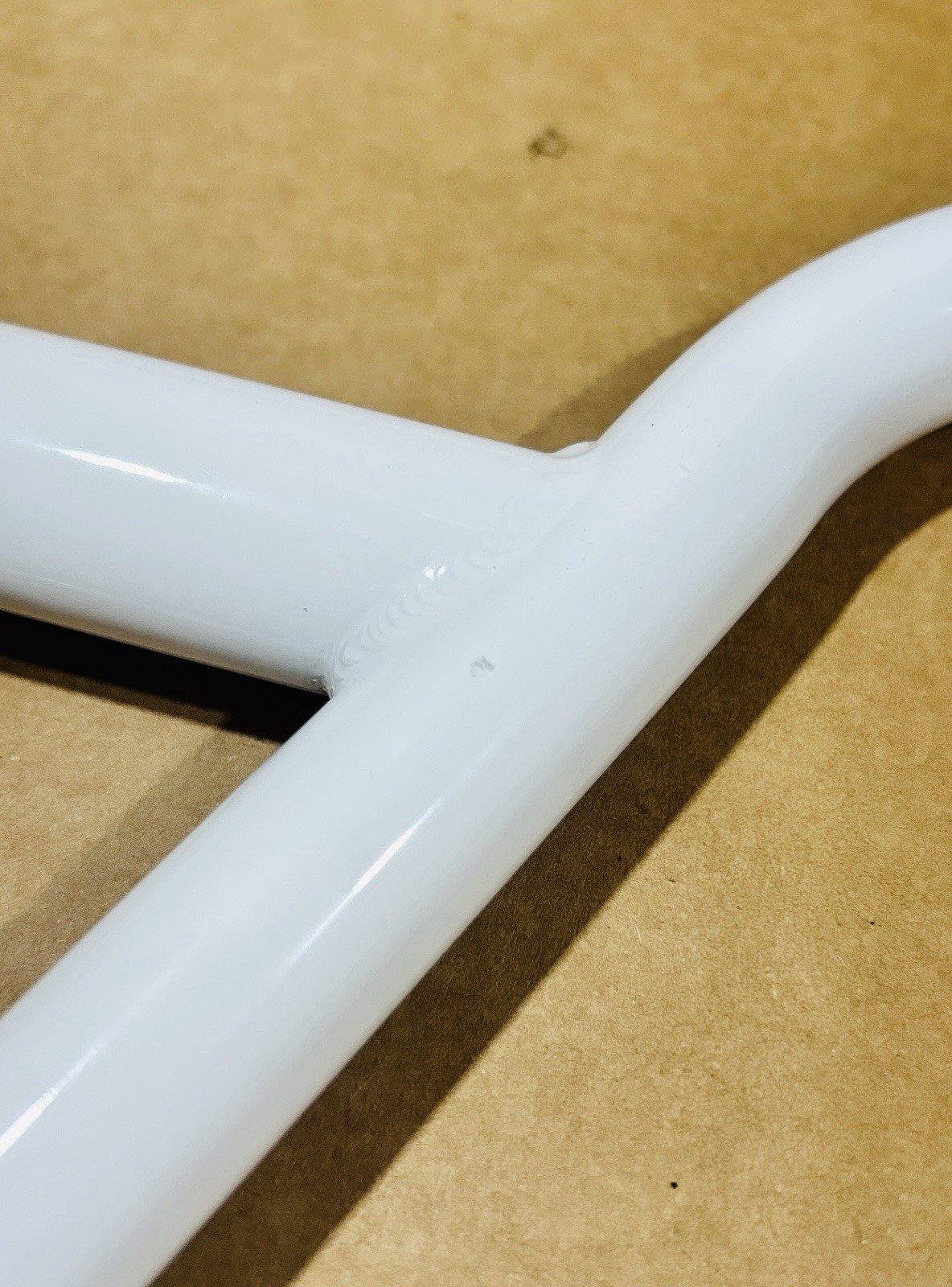 TNT BICYCLES – 10″ RETRO HANDLEBAR (WHITE) – B-STOCK (DISCOUNTED)