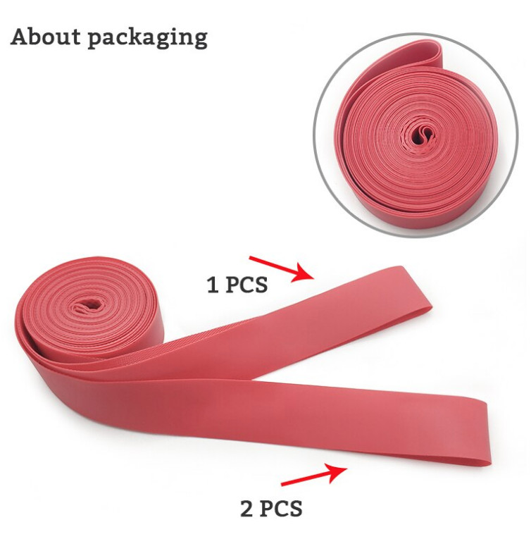 Bicycle Wheel Rim Strips – 700c x 18mm – 2 pack – Alternative to Rim Tape