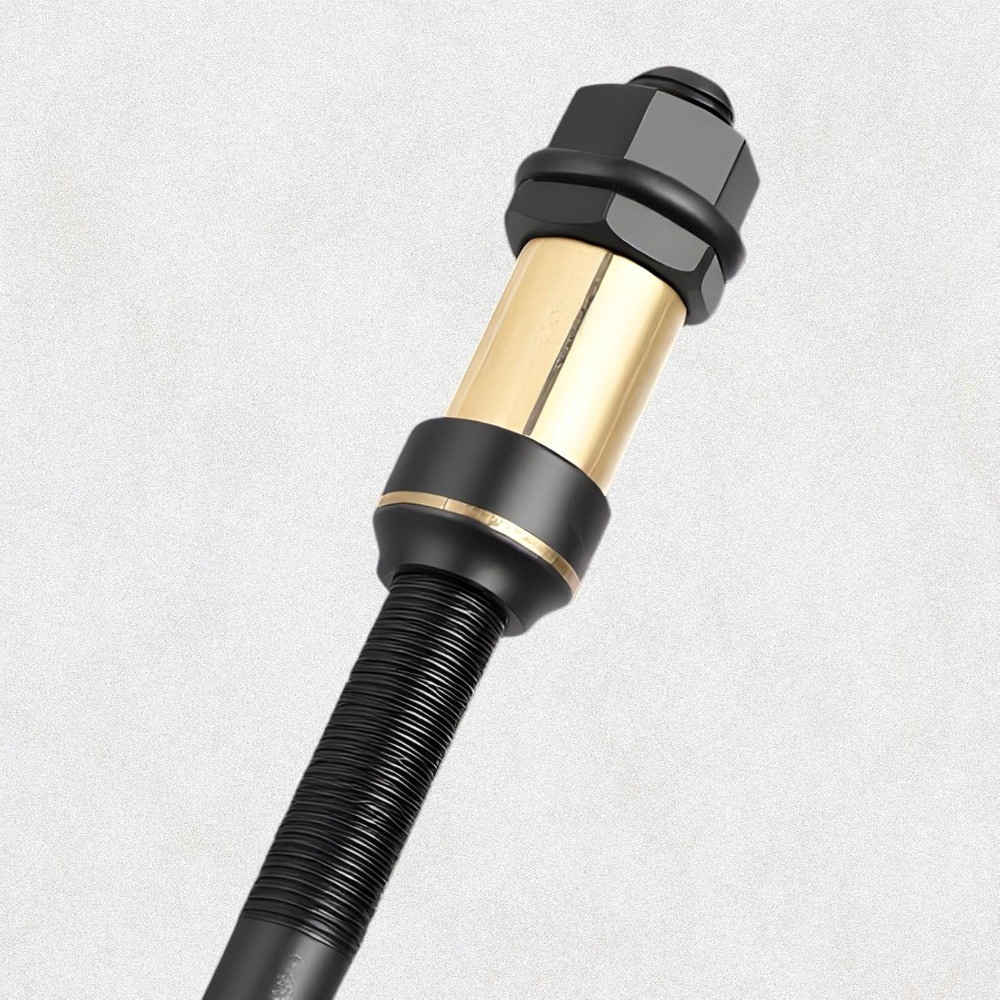 Bicycle Rear Axle Kit 3/8″ x 26 TPI 175mm for Multiple Speed Hubs with Conical