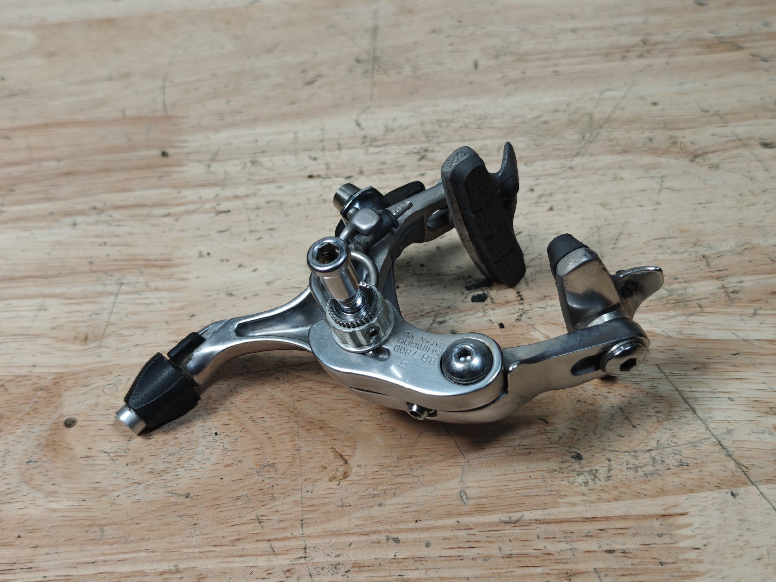Pair Shimano Dura-Ace BR-7800 Brake Calipers Rim Brakes Road Bike Silver