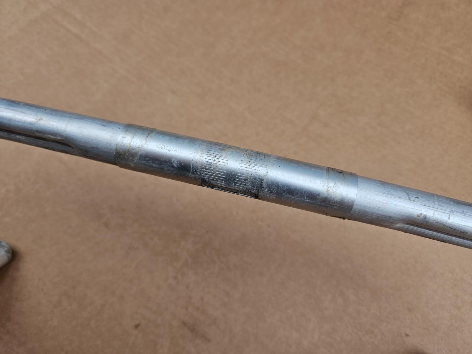 Modolo Brevettato E-2091 Anatomic Drop Bars 41cm Wide x 25.4mm Clamp Silver
