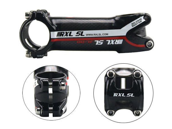 mtb Bike Handlebar Stem Road Bicycle Carbon Fiber+Auminum Alloy Stem 31.8mm