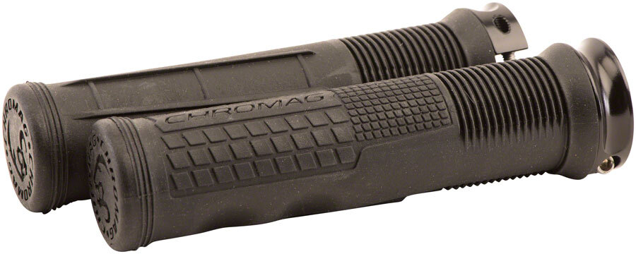 Chromag Format Grips – Black, Lock-On