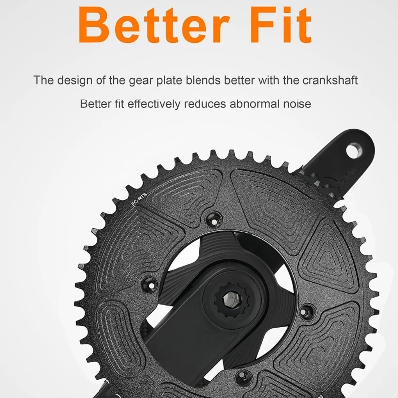 Aluminum Metal Bicycles Chainring Round Narrow Wide Chainring for R7000 R8000