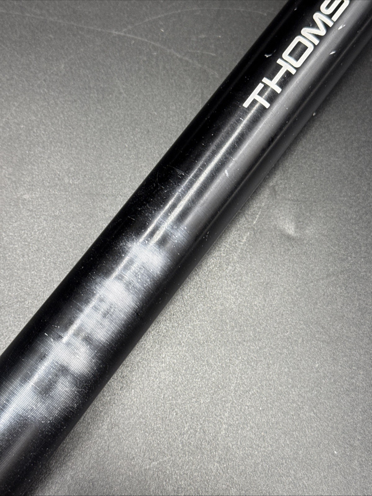THOMSON Elite ZERO Setback 31.6mm x 367mm Black Seatpost VERY GOOD USED