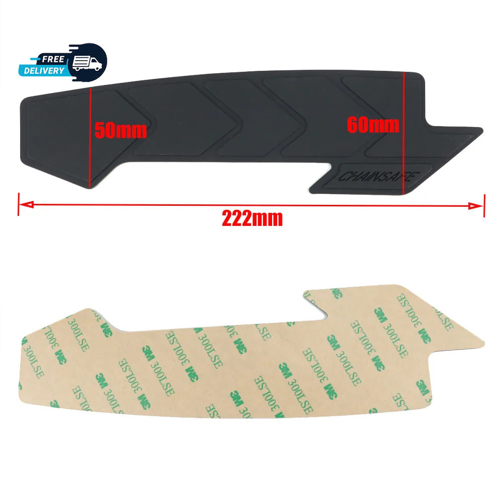 MTB / Road Bike Silicone Chain Protector Frame Guard Self-Adhesive