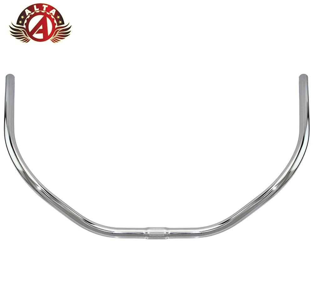 ALTA VINTAGE BICYCLE BEACH CRUISERS HANDLEBAR 700X153 25.4MM CHROME.