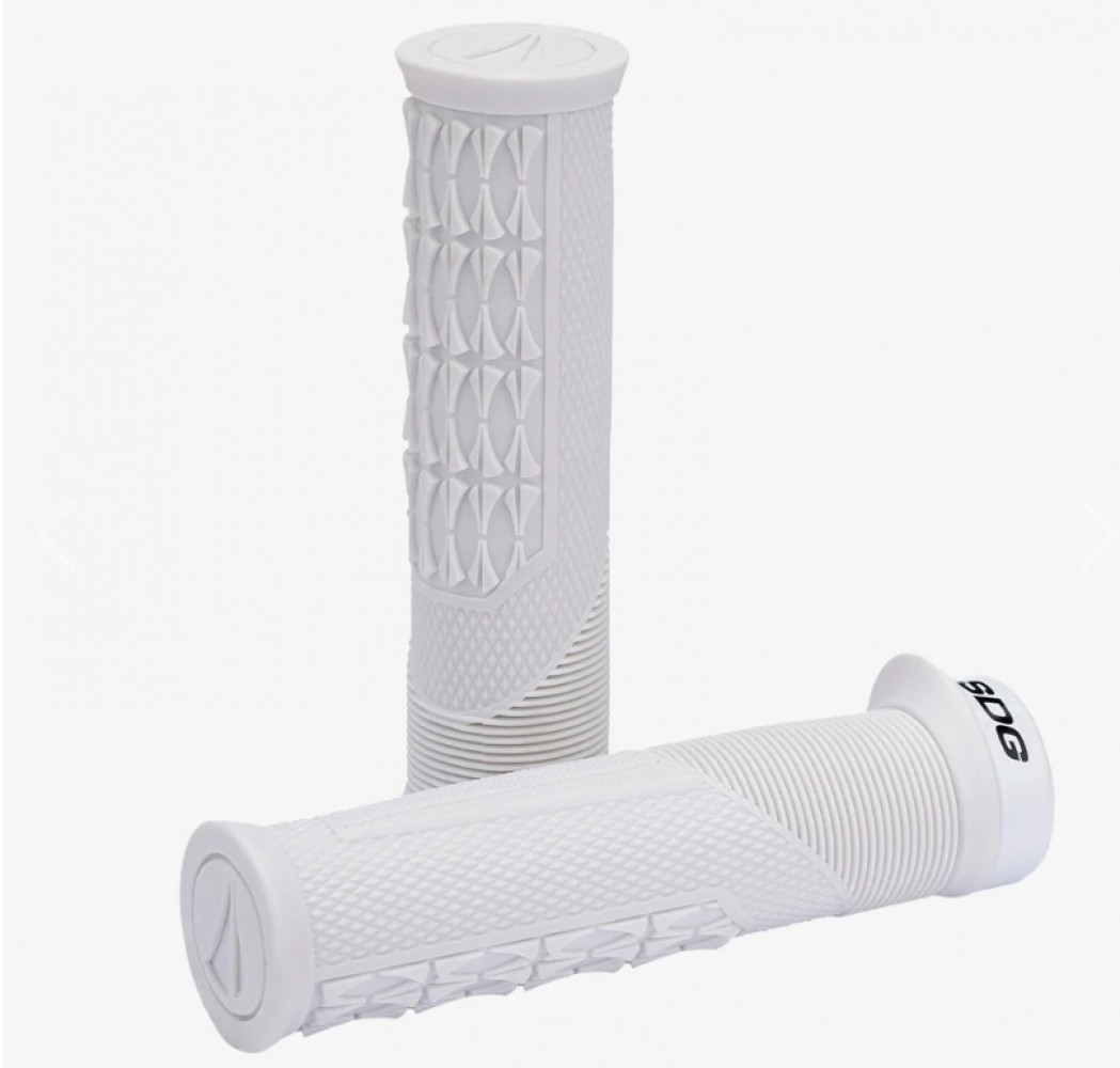 SDG Locked On Comfort Open Core Thrice Grips – MTB Lock-on Grip Multiple colors