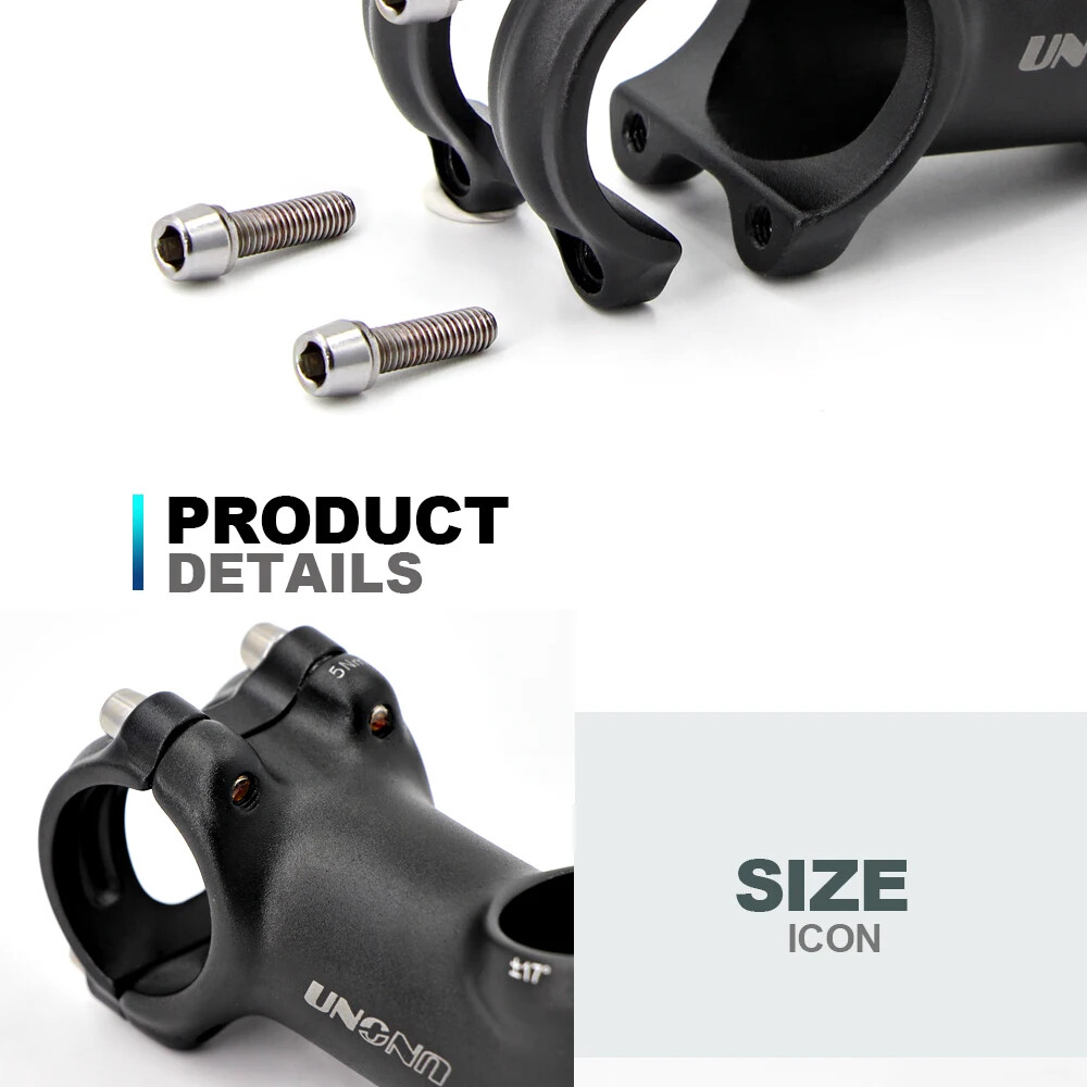 Ultralight Bike Stem Part 7 17 Degree Mountain Road Bicycle Stem 31.8mm 60-130mm