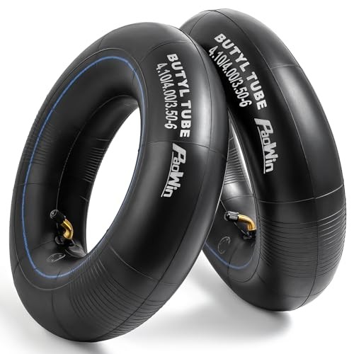 2x 13×4.00-6 Inner Tube TR87 Valve for Mowers Go Carts Generators Hand Trucks