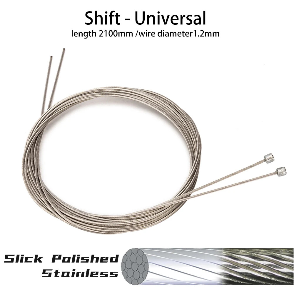 Bicycle Stainless Steel Inner Shift Brake Wire MTB Road Bike Shifting Zinc Coat