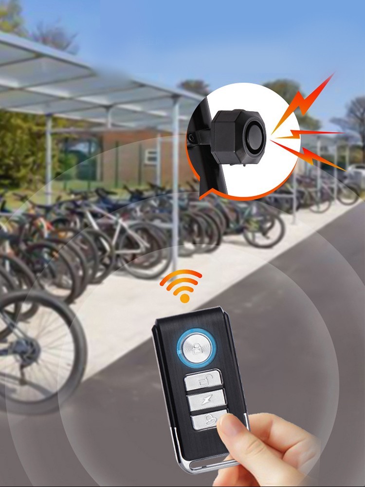 Anti-Theft Device for Bicycle E-Bike Scooter With 3 Volume Levels 7 Sensitivity