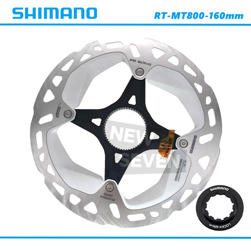 1/2pcs Shimano Deore XT RT-MT800-S 160mm Centerlock Disc Brake Rotor In Bulk