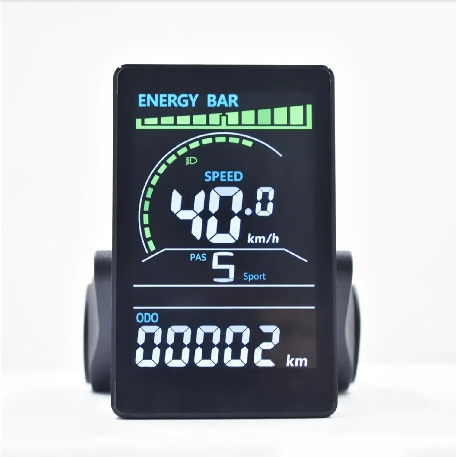 Ebike Display, UART No. 2 Protocol, 24V-60V ABS Colorful Cycling Computer 6 Core