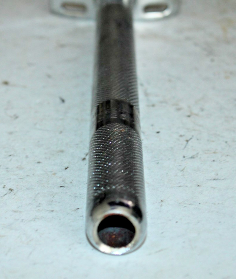 Vintage Seatpost Seat Tube 320/25.4mm 0 Offset Silver Steel Cruiser Hybrid Road~