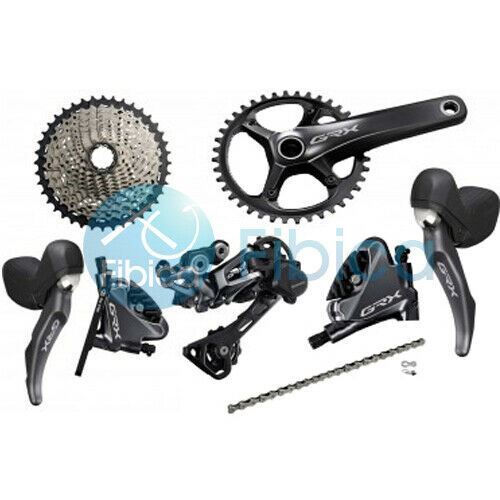 New Shimano GRX RX810 RX812 1×11-speed Disc Gravel Groupset 42t 172.5mm 11-42