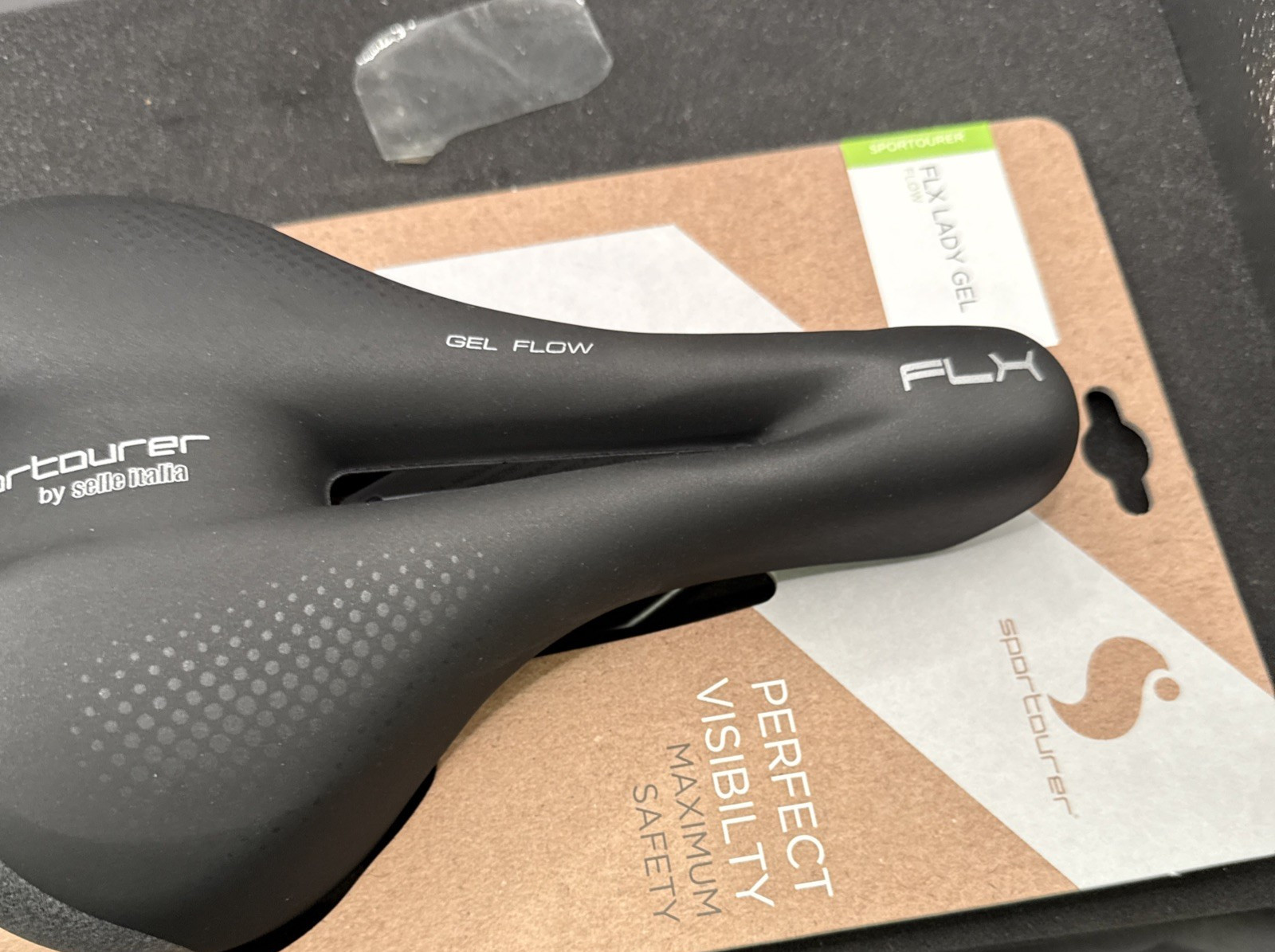 Selle Italia Lady Gel Flow Flx 170 Mm Sportourer Cycling Saddle Seat (9419-12)