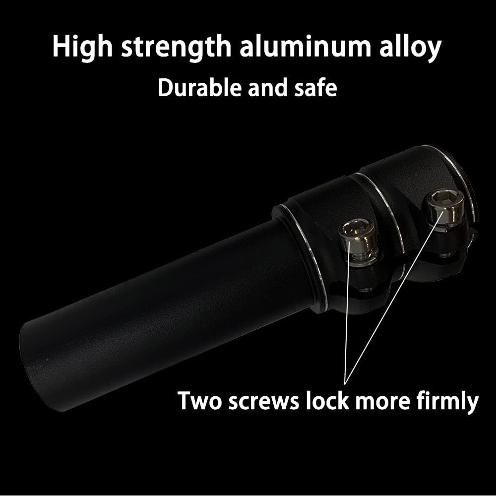 Mountain Bike Bicycle Handlebar Fork Stem Riser Extender Head Up Metal Adaptor