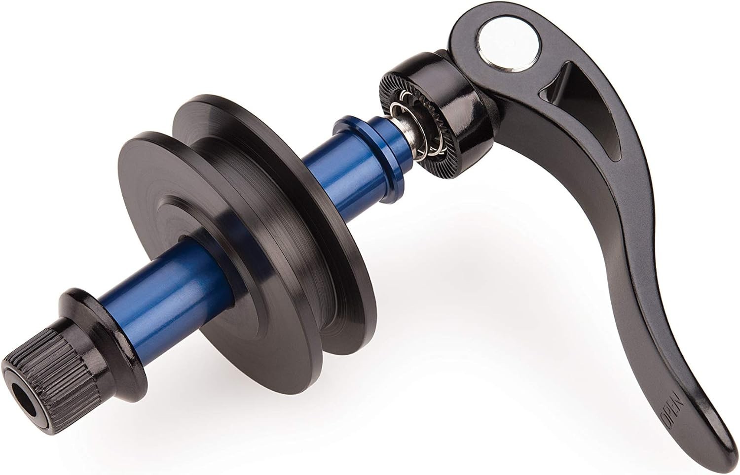 Lightweight DH-1 Dummy Hub for Easy Chain Cleaning and Bike Transport