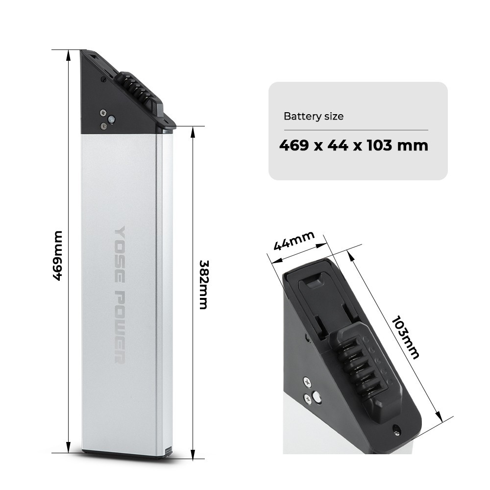 Lectric XP Step-thru 1.0 2.0 Ebike Battery 48V 11.6Ah Lectric Bicycle Battery