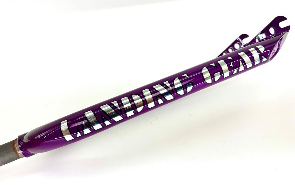 SE Racing BMX 29″ LANDING GEAR FORK for 1-1/8″ Threadless PURPLE RAIN Cr-Mo NEW