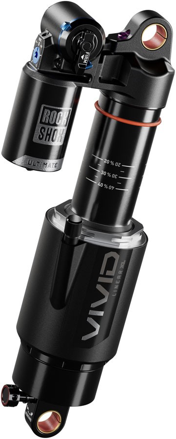 RockShox Vivid Ultimate RC2T Rear Shock – 230 x 62.5 mm, Linear XL Air, 2