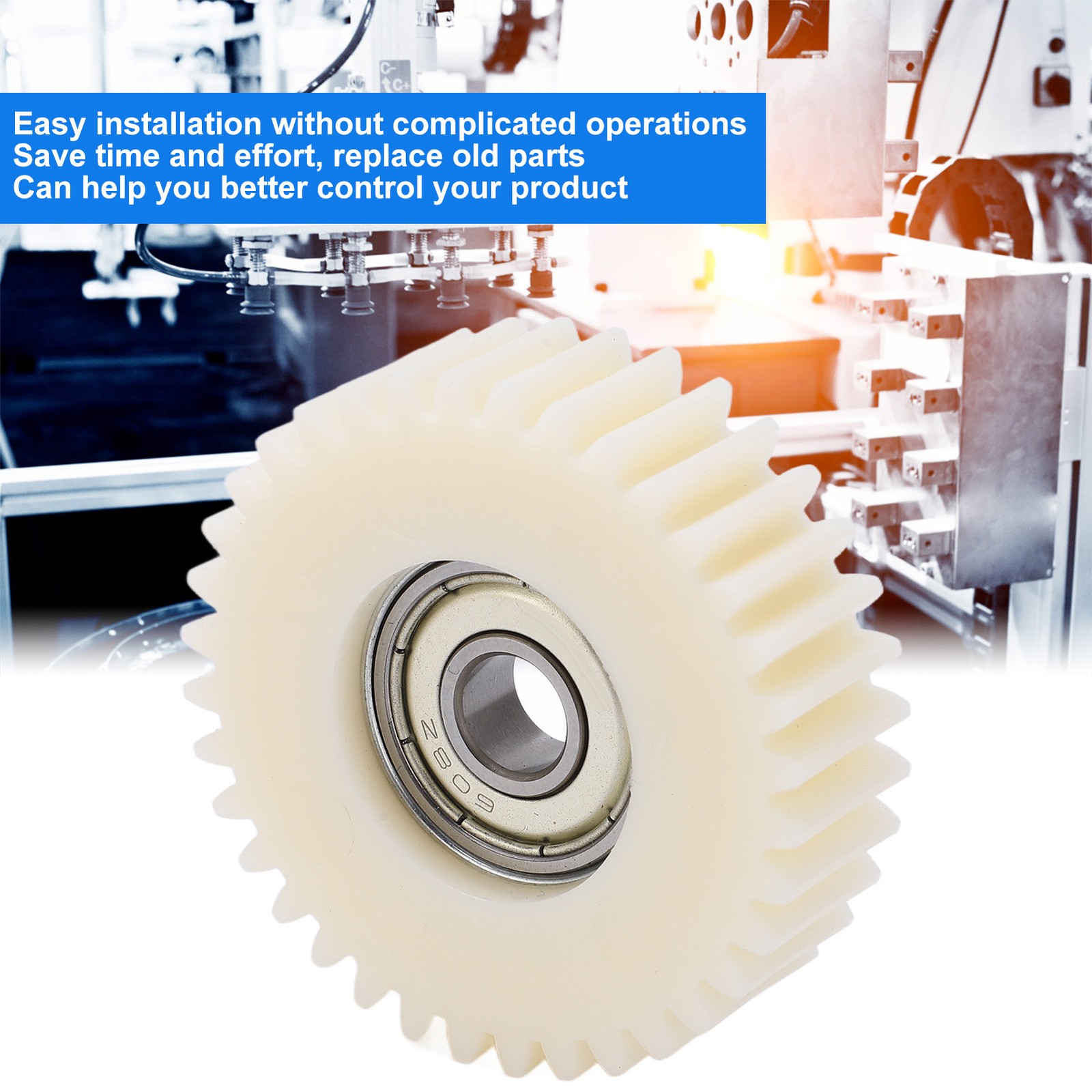 High Quality 36 Tooth Nylon Teeth Gear For 500W Motor Electric Bicycle☚
