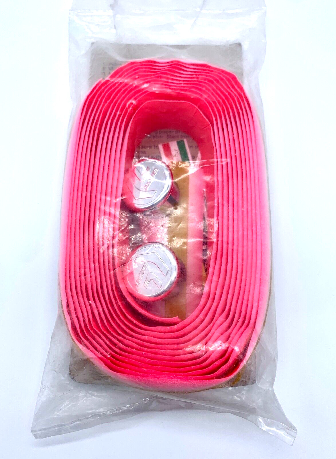 NOS Ciclolinea Pelten Shock Cycle Vintage Handlebar Tape Pink set of 2 rolls