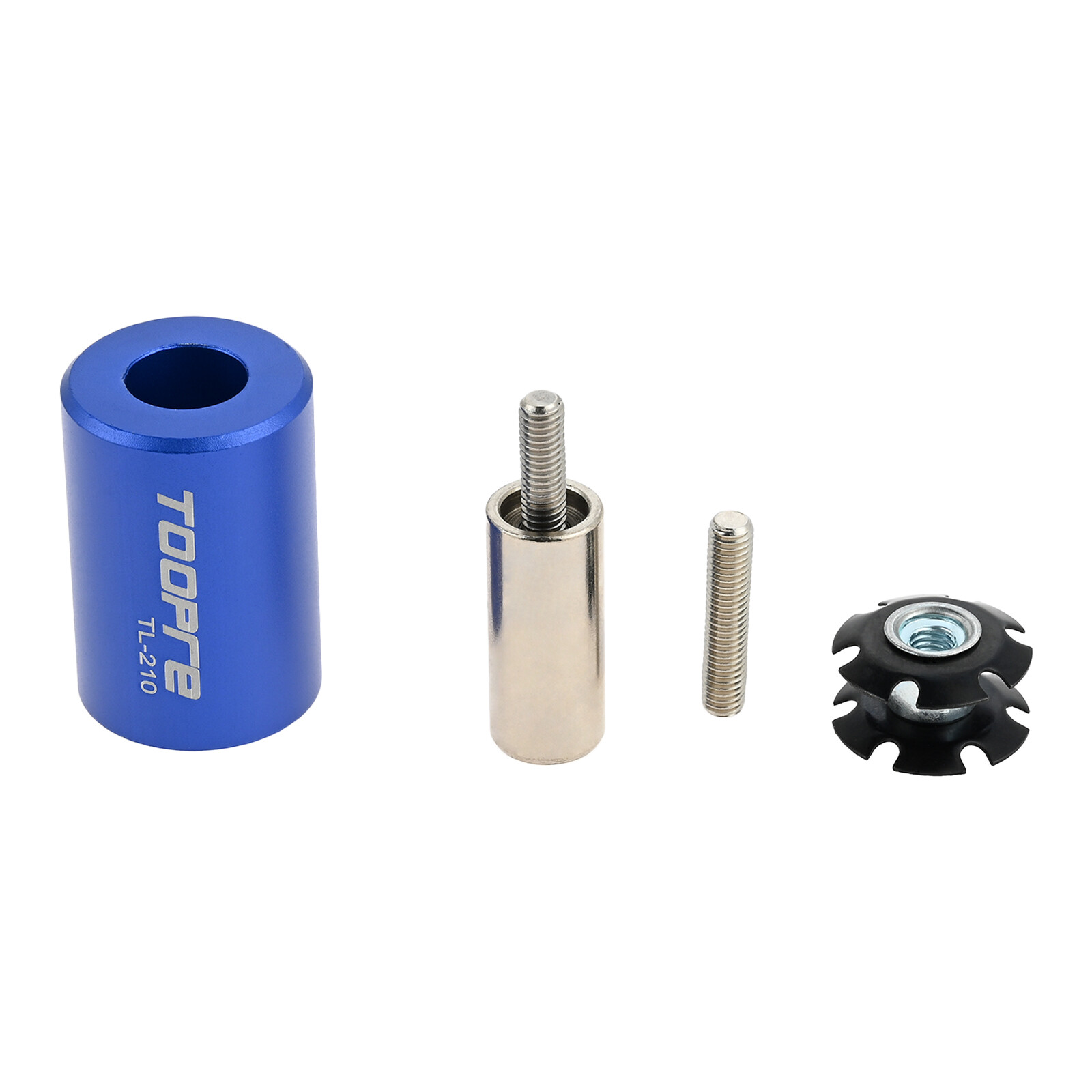 4x Aluminum Alloy &Stainless Steel Bike fork Star Nut Set for 28.6mm Front fork