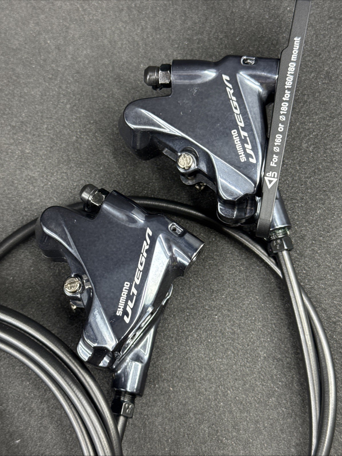 PLEASE READ! Shimano ULTEGRA BR-R8070 Hydraulic Flat-Mount Disc Brake Set NEW