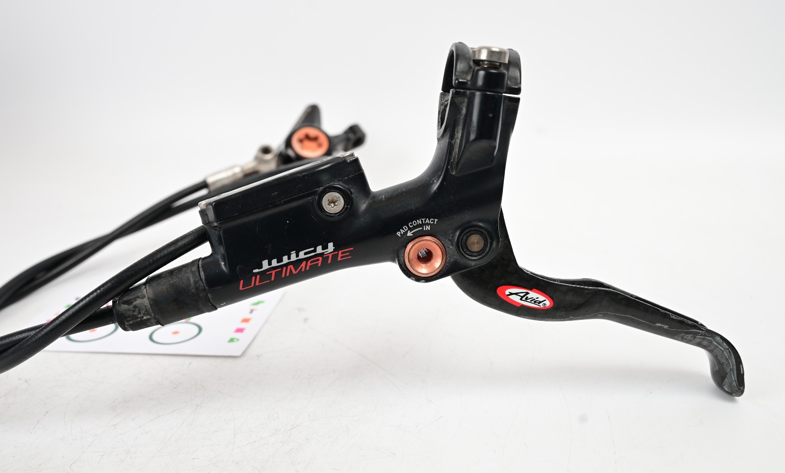 Avid Right Rear Elixir 1 Hydraulic Disc Brake Lever, Juicy Ultimate Caliper