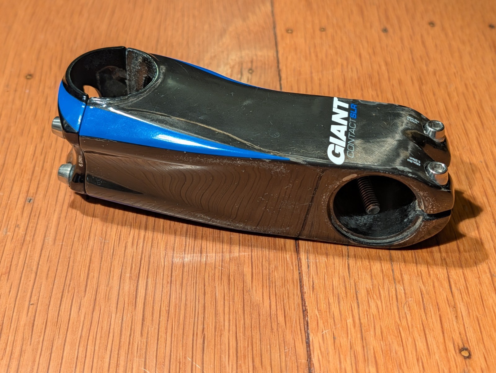 Giant Contact SLR Carbon Stem + top cap, 8° x 100 mm x 31.8, road or mtb bike