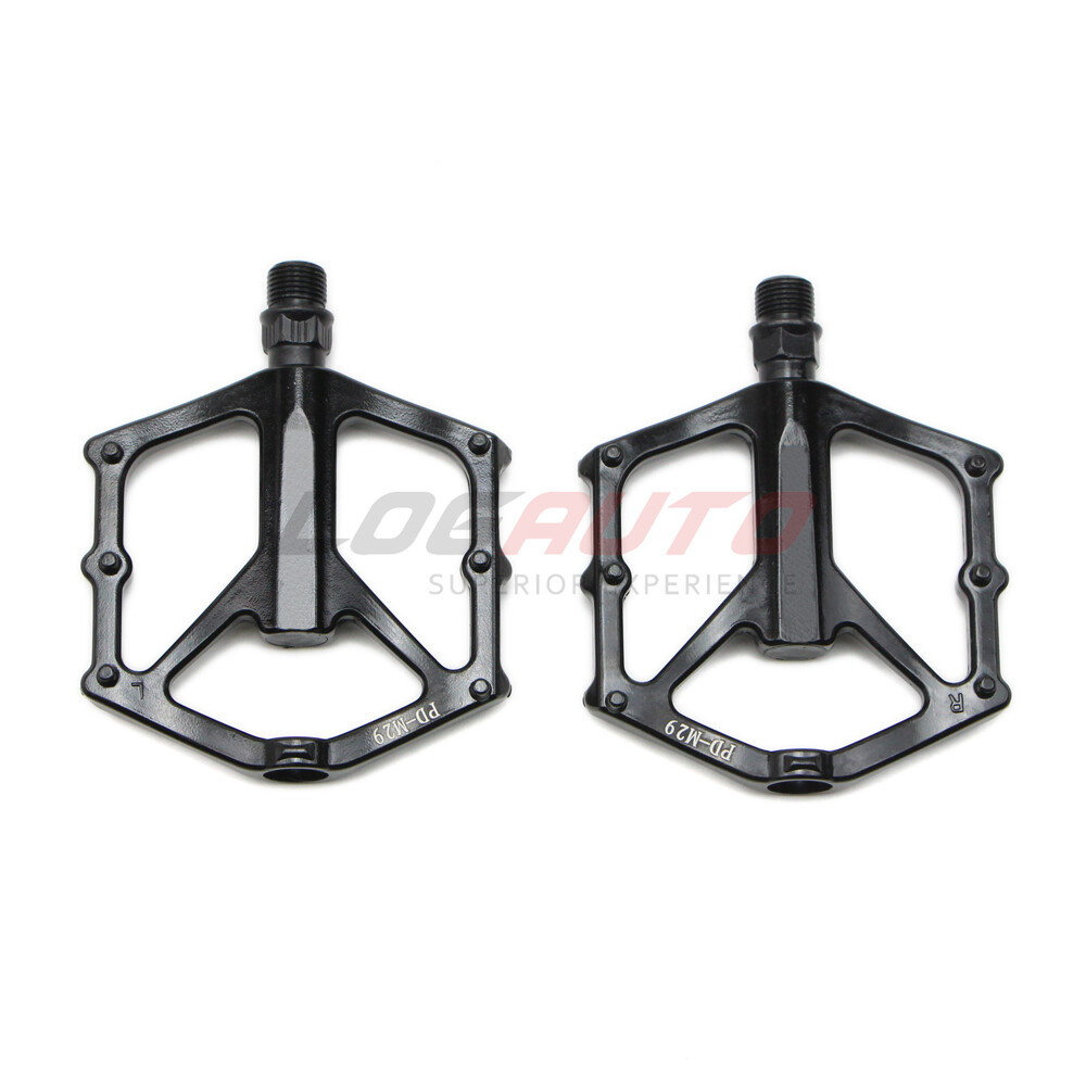 Anti-Slip MTB Bike Pedal DU Bearing 9/16″ Mountain Bicycle Sealed Flat Platform