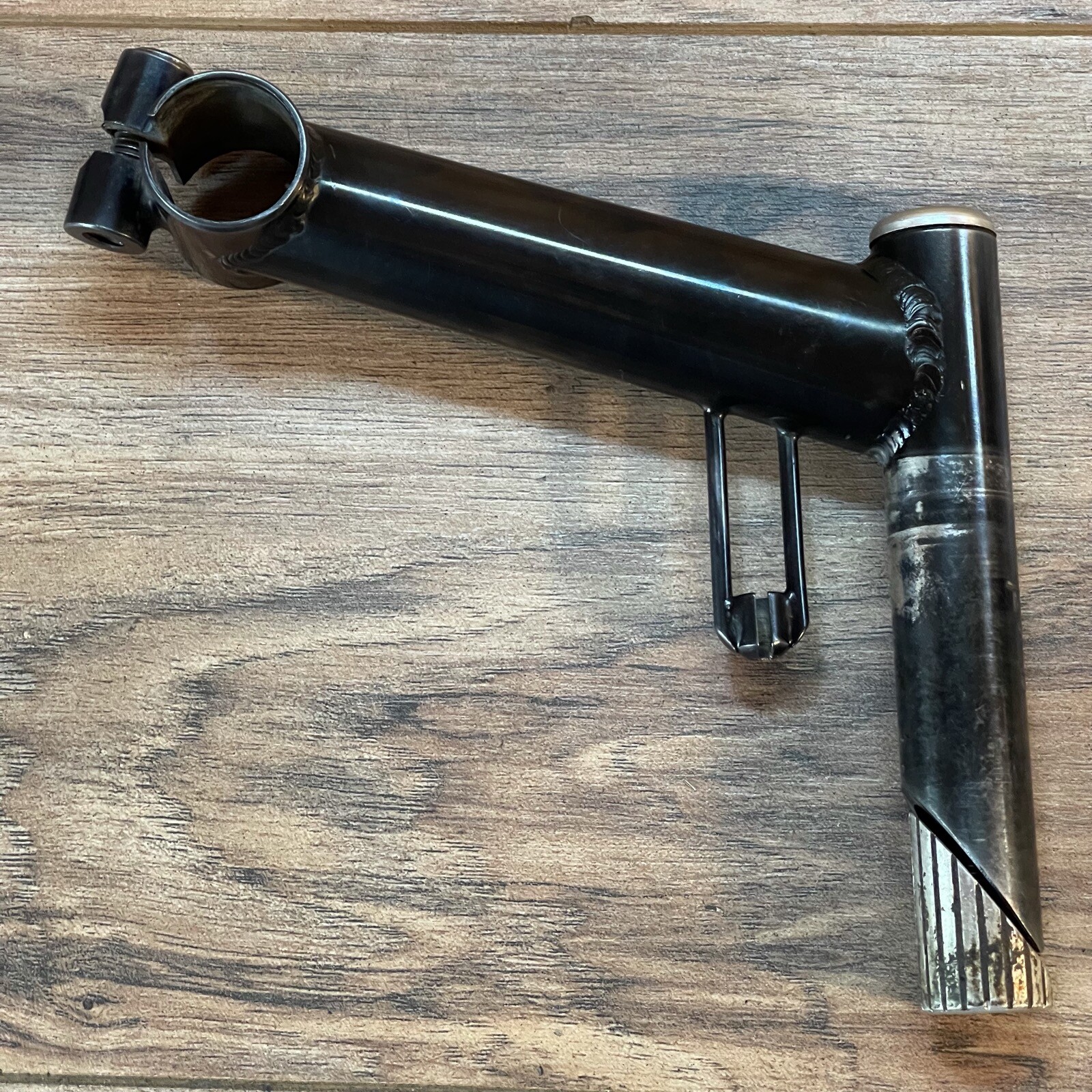 Vintage Ritchey Force Quill MTB Stem 120 15 Degree 25.4 Black Cable Guide Hanger