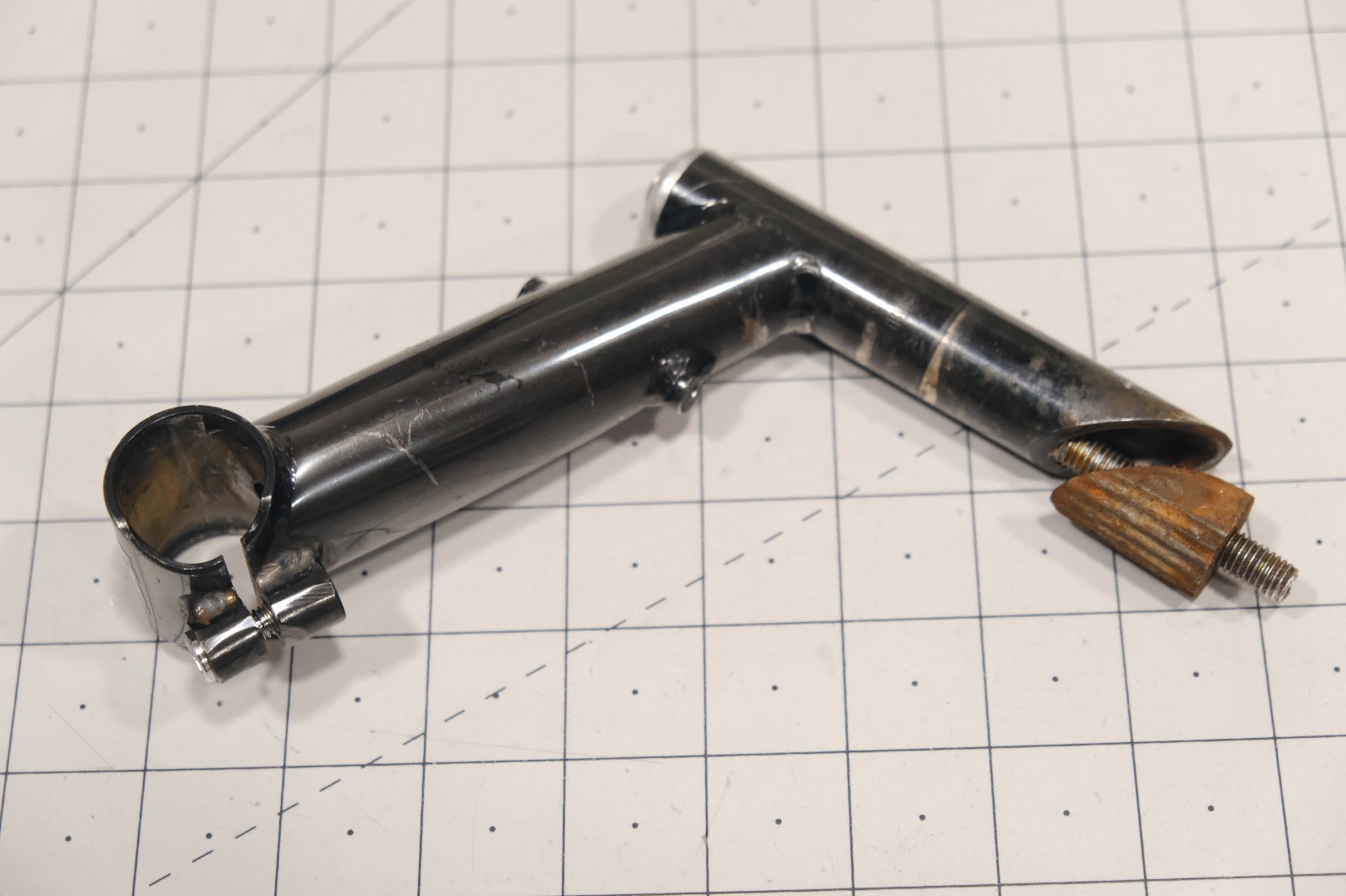 Vintage Tioga T-Bone Quill Stem w/Cantilever Hanger 1″ 25.4x125mm Mountain Bike