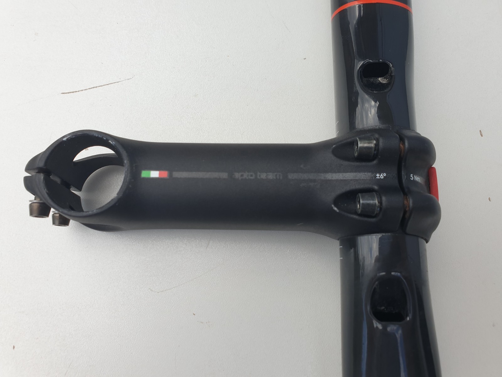 3T Superergo Team Handlebar 460 mm & 3T Apto Team Stem 110 mm