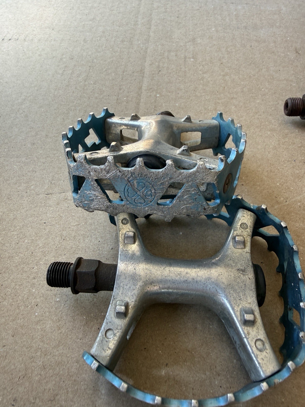Vintage Old Mid School BMX Pedals – GT, Victor VP Metal Plastic 1/2” 9/16” Lot