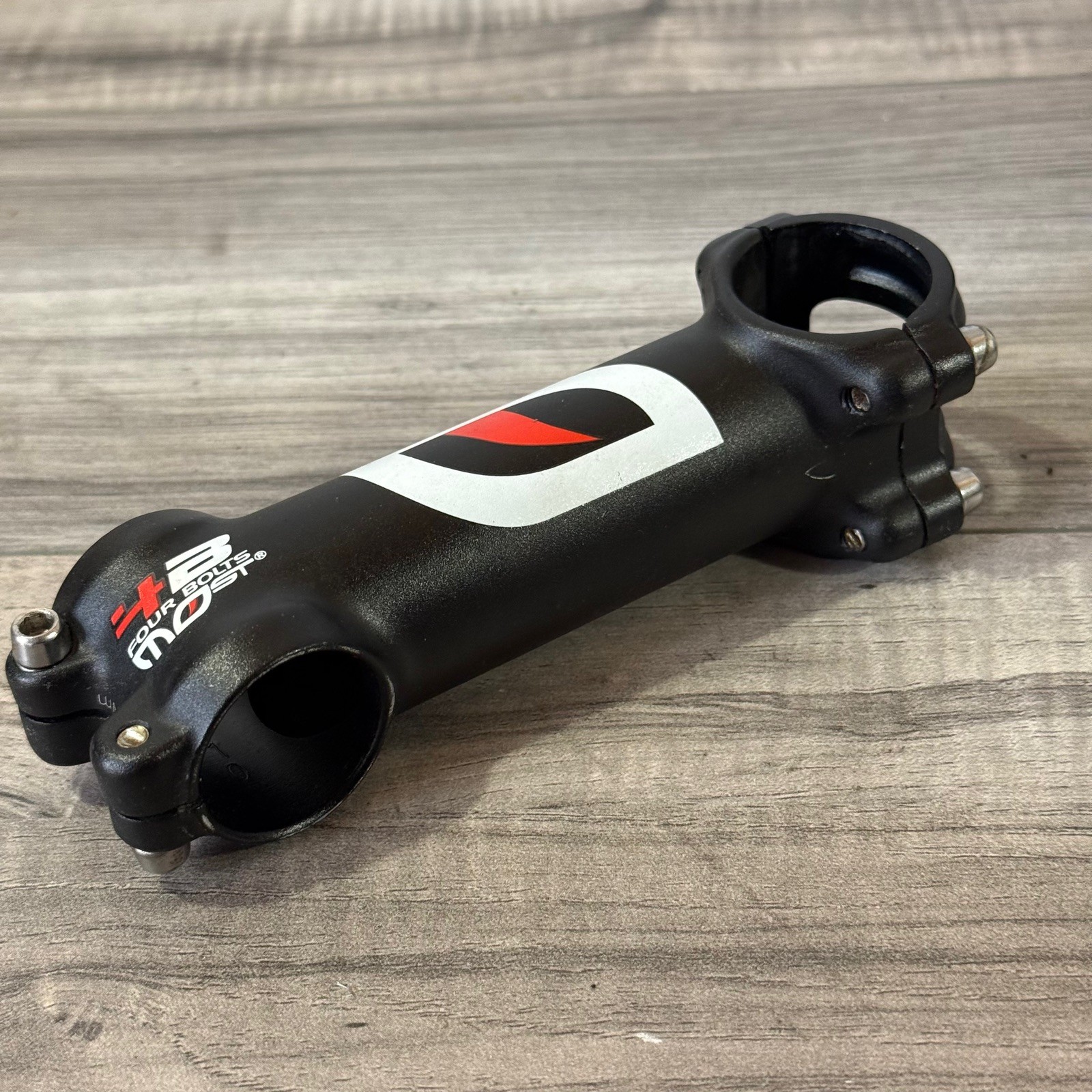 Pinarello MOST 4B 4 Bolt Aluminum Road Stem 110mm 31.8 Black