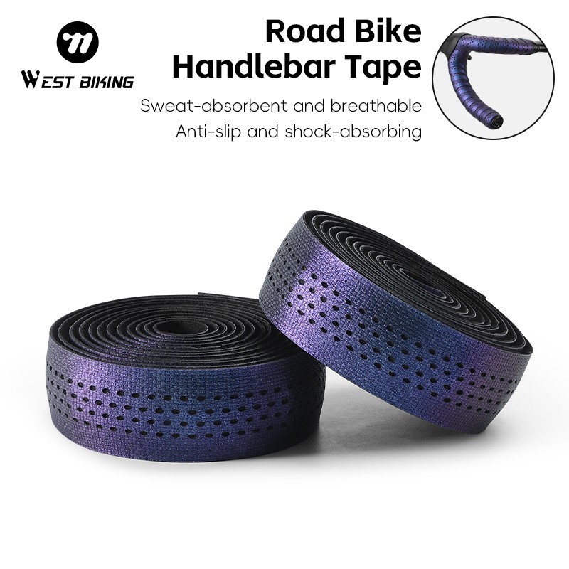 West Biking Road Bike Bicycle Handlebar Tapes Cycling Handlebar Tape One Pair