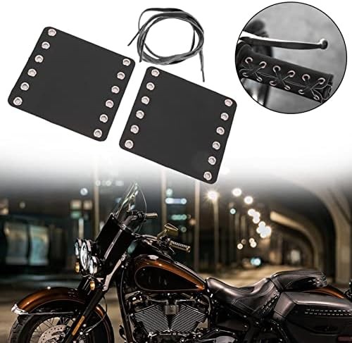 Motorcycle Leather Handlebar Hand Grip Covers, Strong and, Comfortable Touch, Fi