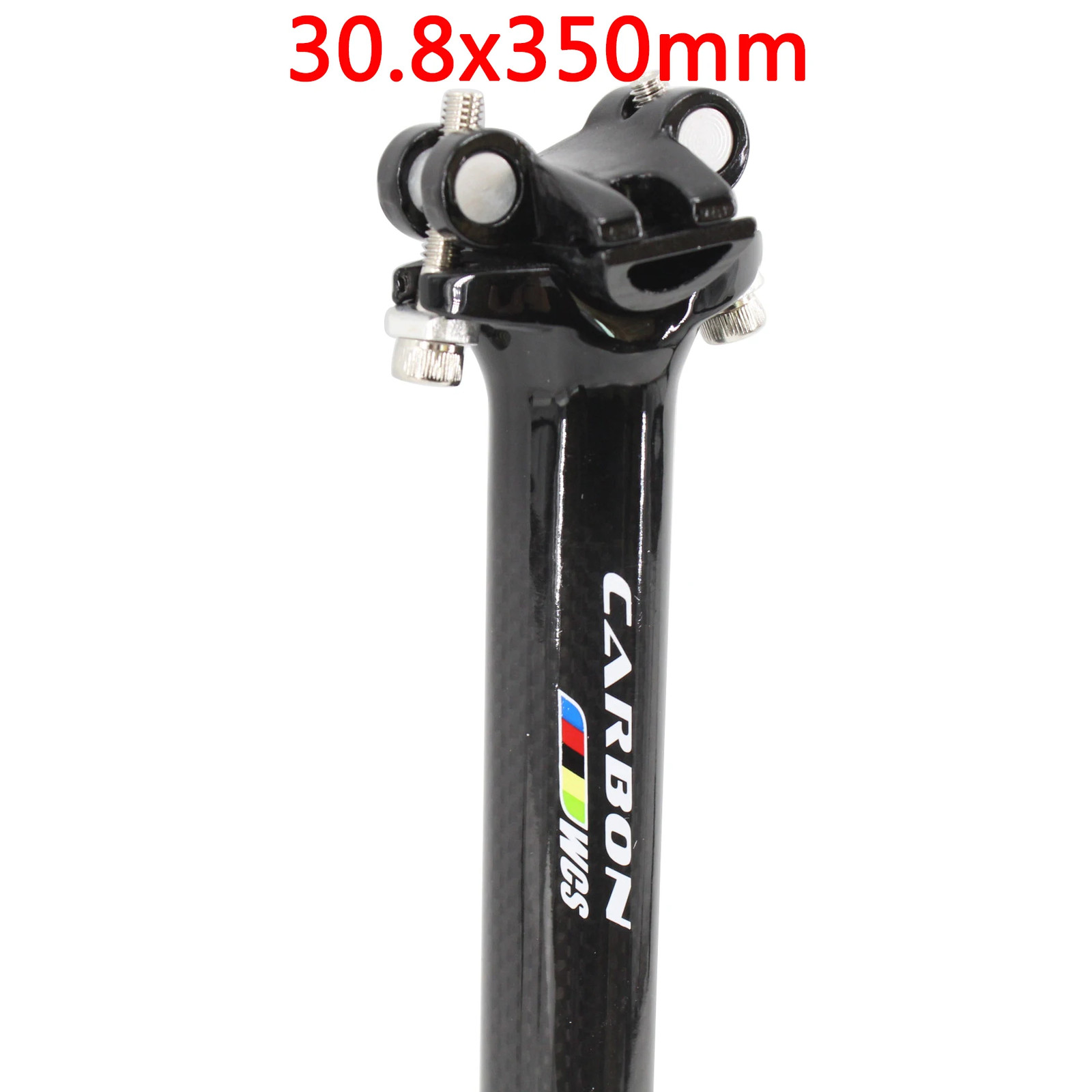 MTB Mountain Road Bike Carbon Fiber Seatpost 25.4/27.2/30.8/31.6mm 3K Seat Tube
