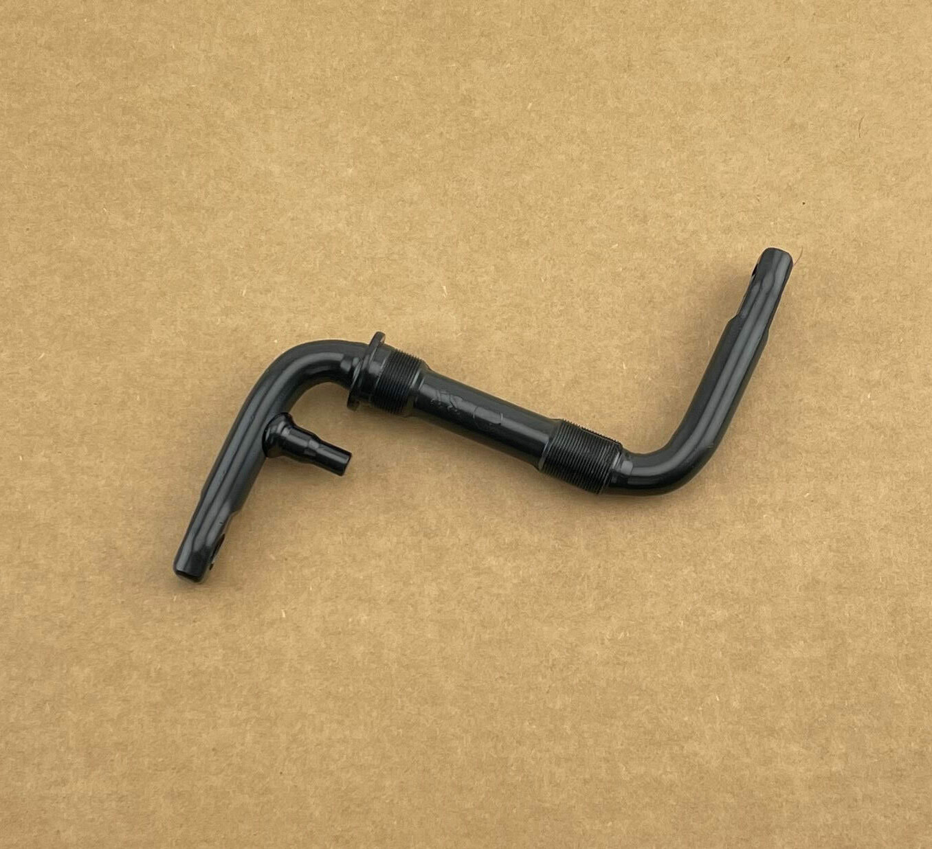 76MM ONE-PIECE GENUINE VINTAGE BICYCLE LOWRIDER STEEL CRANK IN BLACK.