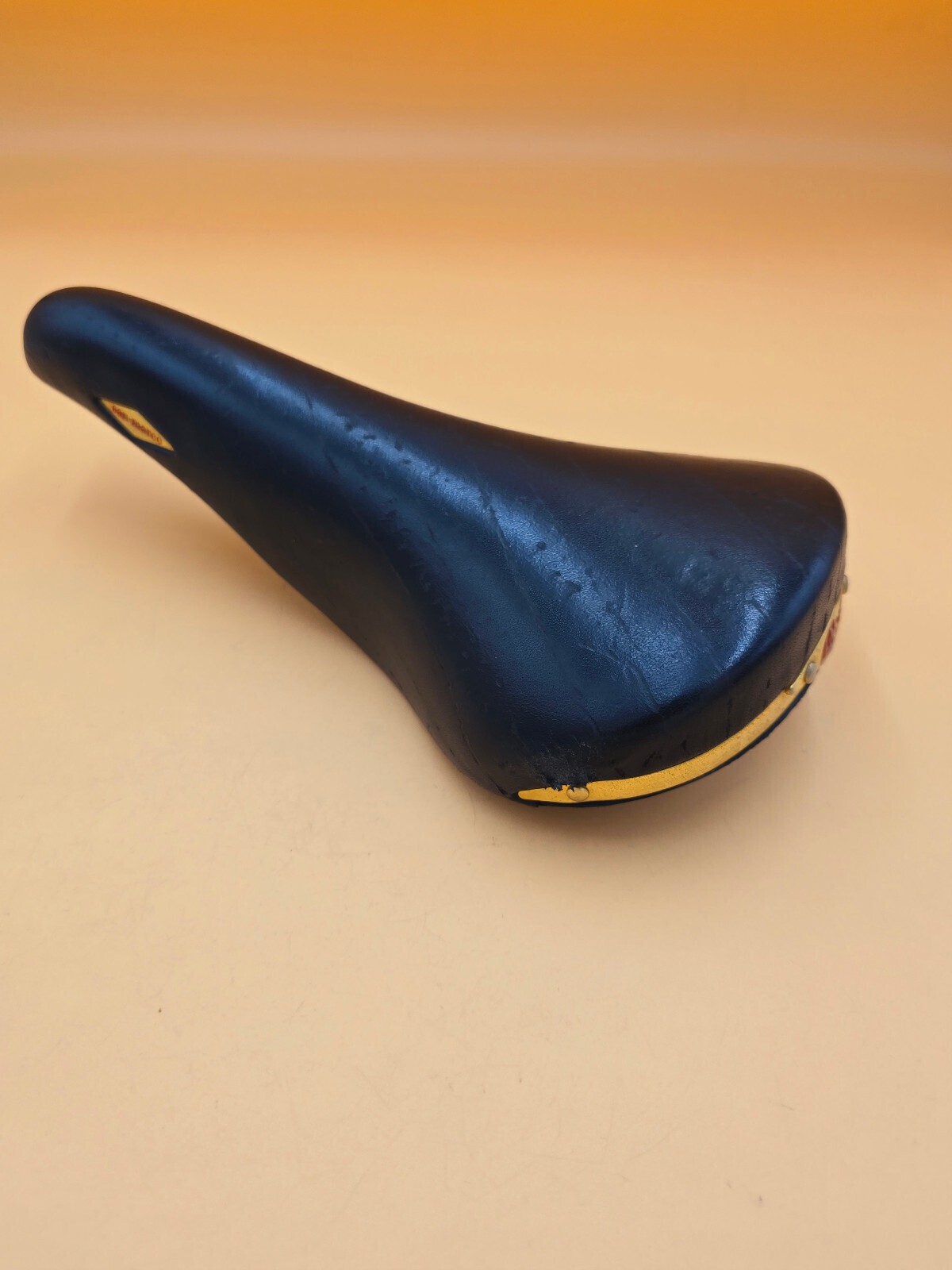 Saddle Selle San Marco Rolls black black gold vintage retro saddle black