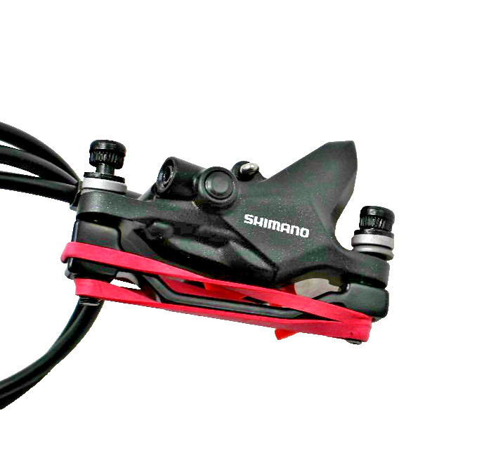 Shimano Deore Brake Set BR-M6100+BR-L6100 Front, Matte, 2 Piston Adapter